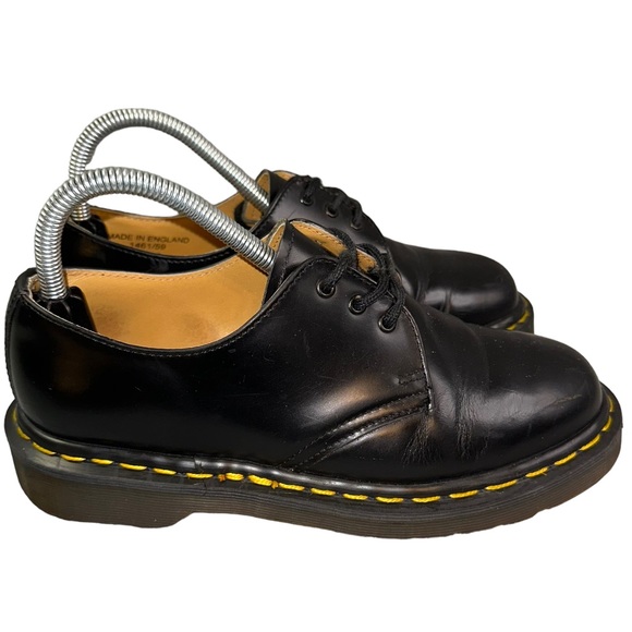 Dr. Martens Other - Dr. Martens 1461 Vintage Made in England Shoes Black Quilon Men's US 5 Oxford